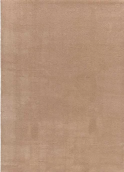 Atticgo Tapis lavable antidérapant beige rectangulaire uni 200x290 cm LOFT* Tapis Pour Chambre|Tapis Uni