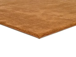 Outlet Atticgo Tapis lavable antidérapant cuivre rectangulaire uni 140x200 cm LOFT
