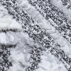 Unamourdetapis Tapis longs poils shaggy tissé motif berbère LANDA, gris, blanc* Tapis Persan Et Berbère|Tapis Pour Chambre