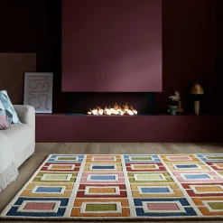Sale Novatrend Tapis moderne en laine tufté main PICTO 200x290 cm