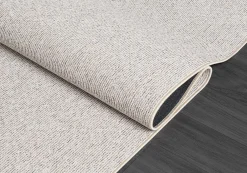 Best The Carpet Tapis moderne uni anti-salissures, Beige, 240 x 340 cm - NATAL