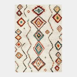 Décoweb Tapis motif berbère - Azilal multicolore - 80 x 150 cm* Tapis Persan Et Berbère