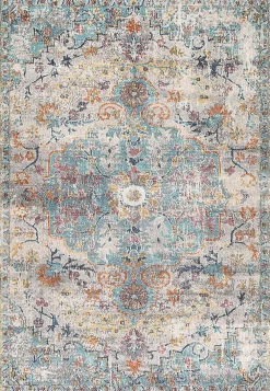 The Carpet Tapis Palma extérieur Vintage, Multi, 240 x 340 cm* Tapis Extérieur|Tapis Intérieur