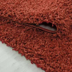 Unamourdetapis Tapis poils longs shaggy tissé motif uni UNI L, Terra* Tapis Uni