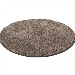 Best Unamourdetapis Tapis poils longs shaggy tissé motif uni UNI L, Mocca