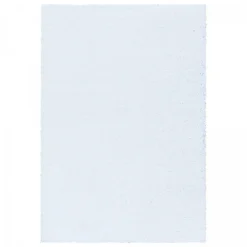 Unamourdetapis Tapis poils longs shaggy tissé motif uni UNI I, Blanc* Tapis Pour Salon|Tapis Uni