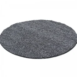 Clearance Unamourdetapis Tapis poils longs shaggy tissé motif uni UNI L, Gris