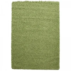 Best Unamourdetapis Tapis poils longs shaggy tissé motif uni UNI L, Vert