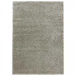 Unamourdetapis Tapis poils longs shaggy tissé motif uni UNI I, Beige* Tapis Pour Salon|Tapis Uni