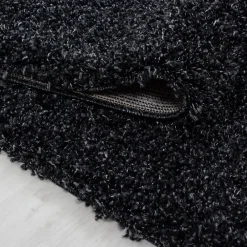 Unamourdetapis Tapis poils longs shaggy tissé motif uni UNI L, anthracite* Tapis Pour Chambre