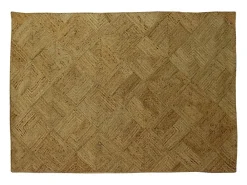New Vente-unique Tapis rectangle 100% jute tressé -160 x 230 cm - Naturel - DAYA