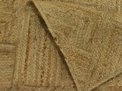 New Vente-unique Tapis rectangle 100% jute tressé -160 x 230 cm - Naturel - DAYA