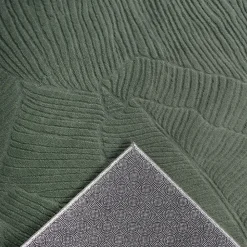 Best The Carpet Tapis Rio salon antidérapant feuilles, Forêt, 140 x 200 cm