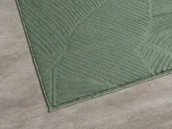 Best The Carpet Tapis Rio salon antidérapant feuilles, Forêt, 140 x 200 cm