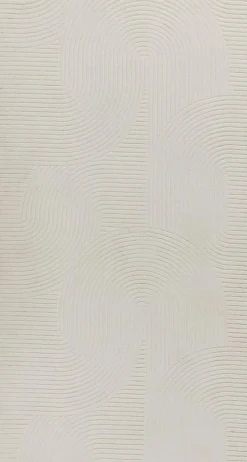 Best The Carpet Tapis Rio salon antidérapant arc, Crème, 200 x 280 cm