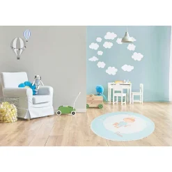 Paris Prix Tapis Rond Enfant Imprimé 