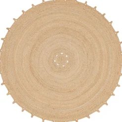 Discount Balta Tapis rond uni en jute Trecia Ø120 cm