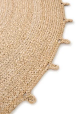 Discount Balta Tapis rond uni en jute Trecia Ø120 cm