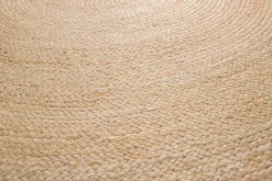 Discount Balta Tapis rond uni en jute Trecia Ø120 cm