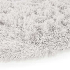 Hot The Deco Factory Tapis salon à base fine souple extra doux blanc diam.70