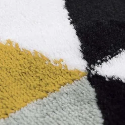 Online The Deco Factory Tapis salon à motifs triangles jaune 150x220