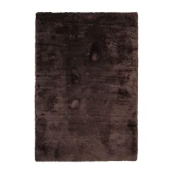 The Deco Factory Tapis salon à poils longs extra-doux marron 120x160* Tapis Pour Salon
