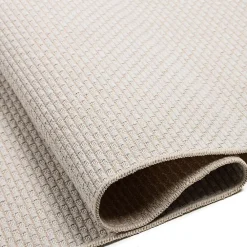 The Deco Factory Tapis salon de couloir extérieur/interieur aspect jute blanc 80x150* Tapis Pour Couloir