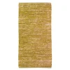 The Deco Factory Tapis salon en cuir tressé jaune 60x120* Tapis Intérieur