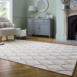 Novatrend Tapis salon et chambre moderne tissé plat LEAVO 200x290 cm* Tapis Pour Chambre