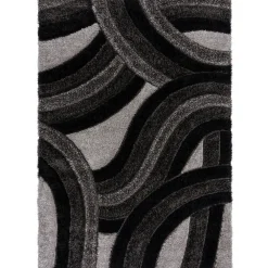 Novatrend Tapis salon et chambre épais moderne FUZZY 120x170 cm* Tapis Pour Chambre
