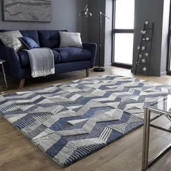 Online Novatrend Tapis salon et chambre pure laine tufté main RESHA 160x230 cm