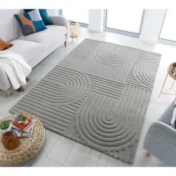 Discount Novatrend Tapis salon et chambre pure laine fait main SUNRISE 120x170 cm