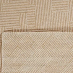 Unamourdetapis Tapis salon et chambre tissé motif géométrique CEROTEO, beige* Tapis Pour Chambre