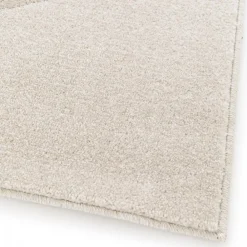 Unamourdetapis Tapis salon et chambre tissé motif géométrique CONTUNI, beige, marron