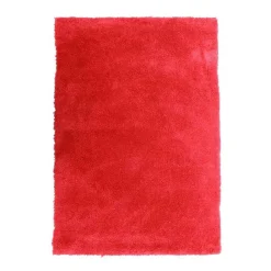 The Deco Factory Tapis salon extra-doux toucher laineux rouge 60x90* Tapis Pour Chambre