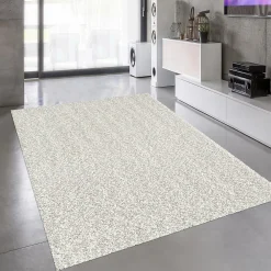 Unamourdetapis Tapis shaggy tissé motif uni SG LOCA, crème* Tapis Pour Chambre