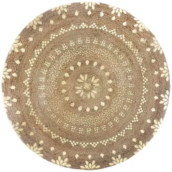 Sale Atmosphera Créateur D'Intérieur Tapis Shine en jute D115 cm - Atmosphera