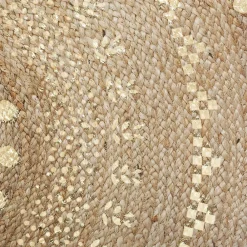 Sale Atmosphera Créateur D'Intérieur Tapis Shine en jute D115 cm - Atmosphera