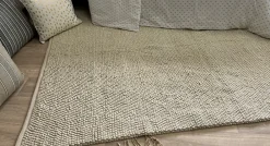 Future Home Tapis tricot Alaska écru L.200 x l.150 cm* Tapis Intérieur|Tapis Pour Chambre