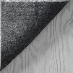 The Carpet Tapis uni antidérapant lavable Bleu - 120 x 160 cm - RELAX