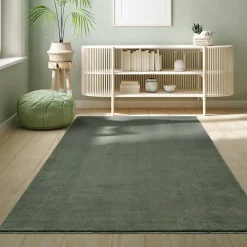 Online The Carpet Tapis uni antidérapant lavable Forêt - 80 x 150 cm - RELAX