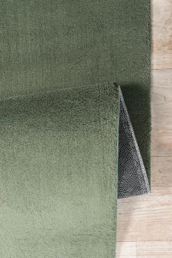 The Carpet Tapis uni antidérapant lavable Forêt - 300 x 400 cm - RELAX* Tapis Intérieur|Tapis Pour Salon