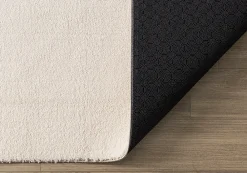 The Carpet Tapis uni antidérapant lavable Beige - 300 x 400 cm - RELAX* Tapis Intérieur|Tapis Pour Chambre