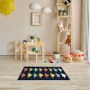 Best Dada Art Tapis vinyle motif dinosaures multicolor L.83 x l.49,5 cm x ep. 2 mm