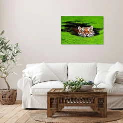 Best Ceanothe Tirage sur aluminium green swim 90x60 cm Fabriqué en France