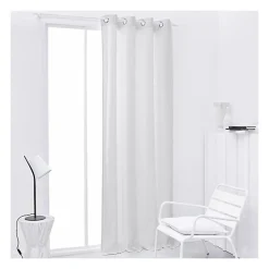 Online Today Rideau Isolant Thermique Essential Uni - 140 x 240 cm - Craie