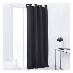 Sale Today Rideau Isolant Thermique Essential Uni - 140 x 240 cm - Fusain