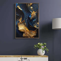 New Mauro Ferretti Toile décorative avec cadre Andromeda 60x4x90 cm Modèle 2