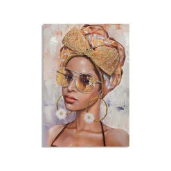 Mauro Ferretti Toile décorative fait main Jennifer 70x30x100 cm* Tableau Déco
