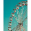 Best Dada Art Toile imprimée couleur Grande roue orientation portrait l.55 x H.75 x ép.3 cm